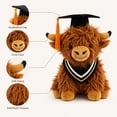 thumbnail image 4 of ReedCA Highland Cow Stuffed Animal Plush Toy for Kids, 10.5 Inch, 4 of 7