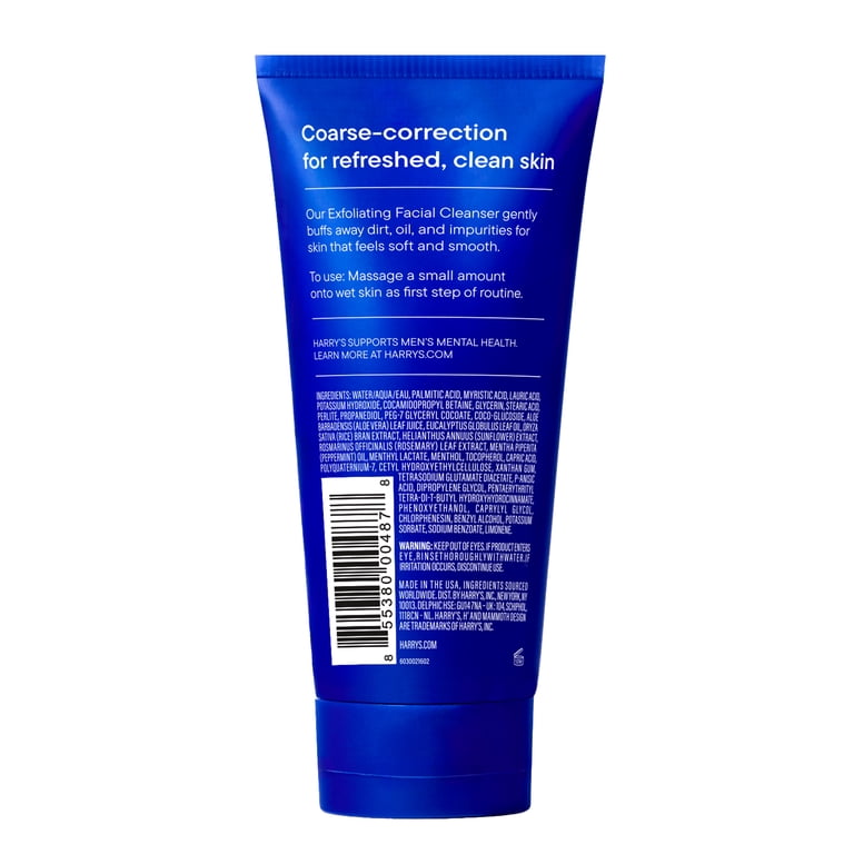 Harry's Exfoliating Face Wash, Peppermint & Eucalyptus photo 2