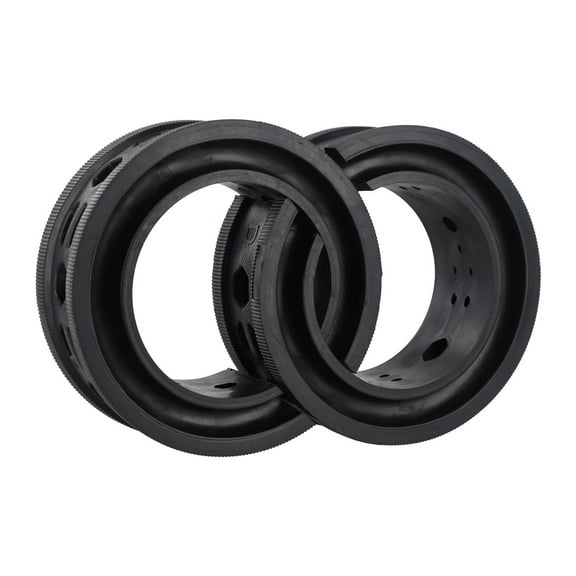 Diluopei 2Pcs Rubber Car Coil Spring Buffer Shock Absorber Replacement Part Kit