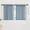 Dusty Blue-52"W x 36"L (Pack of 2), variant on Linen Texture Curtains Dusty Blue 52"W x 36"L (Pack of 2) for Short Windows