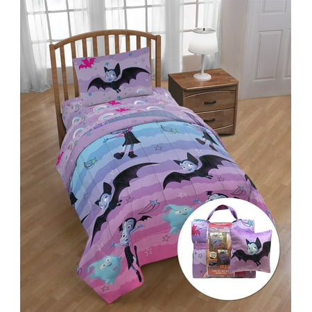 Vampirina Rainbow 6 Piece Twin Bed Set With Bonus Tote And