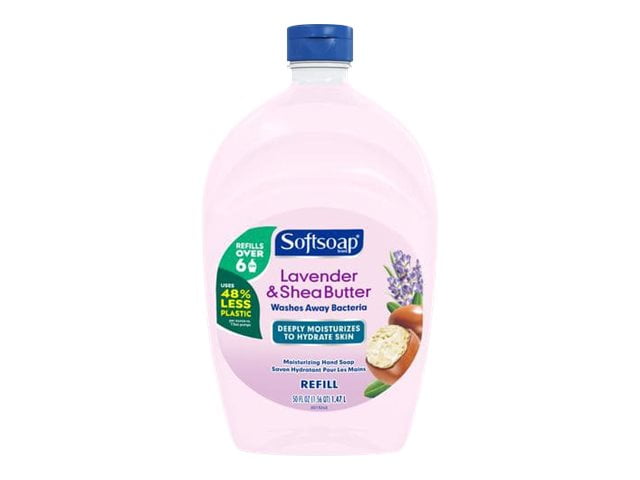 Softsoap Deeply Moisturizing Liquid Hand Soap Refill, Lavender & Shea Butter - 1.47 L, Liquid Hand soap