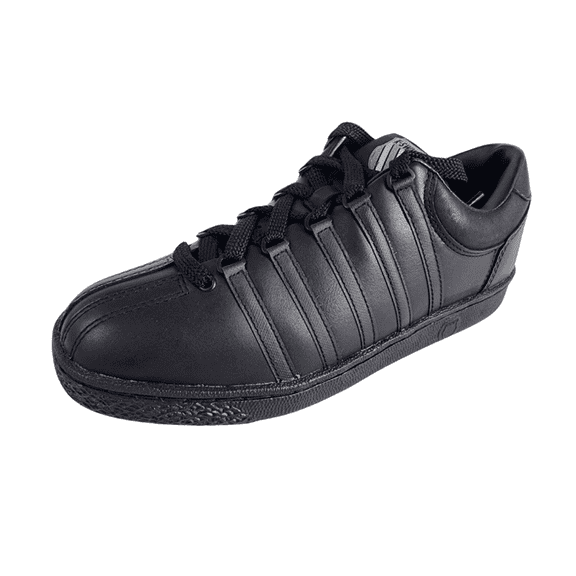 K-Swiss Classic Triple Black Varsity Kids Shoes Size 3.5Y