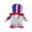 multicolor-1B, variant on karymi Patriotic Gnome Ornament Red White Blue Knitted Dwarf Figure with Long Beard and Hat for 4th of July Independence Day Decorations Tabletop Shelf Sitting Home Decor 5.1 Inches Apartment Decor