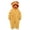 Yellow-A-120704aa, variant on AHMOMEI Big Mouth Monster Pajamas Boys and Girls Onesies Oversized Plush Fleece Hooded Jumpsuit for Hallowe Party & Loungewear No Shoes(Blue, 150)