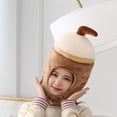 thumbnail image 3 of Sombrero de té de burbujas Juguete de peluche Chicas Sombrero de invierno Calentador de cabeza Suministros de fotografía Accesorios Hugo Disfraces de novedad, 3 of 10