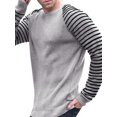 thumbnail image 1 of Suéter de cuello redondo para hombre Jersey ajustado Top de punto Jersey de fiesta Prendas de punto de manga larga, 1 of 4