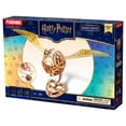 thumbnail image 3 of Rompecabezas madera 3d Snitch Dorada De Harry Potter Puremind, 3 of 3