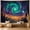 B, variant on HUANGLE Large Tapestry, Indigo Galaxy Mural Background Tapestry For Bedroom, High-Quality Polyester Wall Tapestry For Living Room And Dorm, 60x40Inch