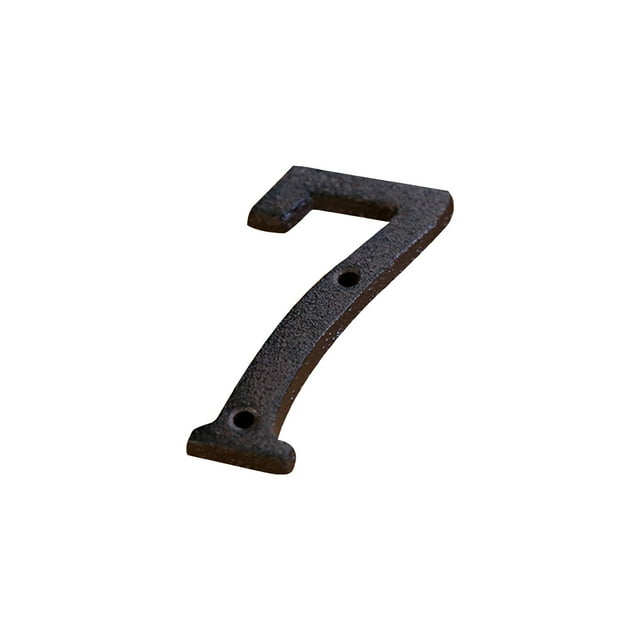 solacol Black House Numbers House Numbers Black Creative Alloy Wrought