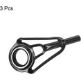 thumbnail image 3 of czcpp-Tube Dia Fishing Rod Tips Repair Kit, Stainless Steel Black Guide Ring for Fishing, 3 of 4