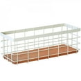 thumbnail image 1 of [Big Save!]Wrought iron Storage basket Rustic Storage Wire Baskets Storage Bin for Desktop Home Office Kitchen Bathroom, 1 of 6