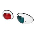 thumbnail image 3 of Filfeel Boat Light 2Pcs Signal Lamp Red Green LED Waterproof Boat Navigation Light DC12V 3W For Night Fishing, 3 of 8