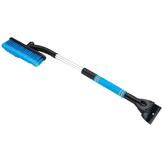 Brosse de Déneigement de Voiture Extensible Racleur à Mousse Amovible Déneigeur Racleur à Neige XIAOYING (Couleur, Noir)