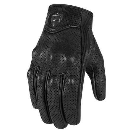 Cycling Gloves Mountain Bike Gloves Road Racing Bicycle Motorcycle Gloves Riding Gloves Outdoor Full Finger Gloves (Black, Size