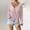 A633 Pink, variant on Womens Hollow Out Pointelle Knit Shirts Deep V Neck Long Sleeve Pullover Tops Tie Front Drawstring Hem Casual Boho Lightweight Sweaters Blouses Tunics