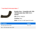 thumbnail image 2 of Breather Hose - Compatible with 1986 - 1993 Mercedes-Benz 300E 3.0L 6-Cylinder 1987 1988 1989 1990 1991 1992, 2 of 2