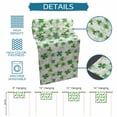 thumbnail image 6 of St. Patrick's Day Table Runner - 120 Inch Long Lucky Shamrock Green Spring Plants Vintage Cotton and Linen Blended Dress Scarves Farmhouse Table Runner for Kitchen Dining, Coffee Table, 13" x 120", 6 of 8