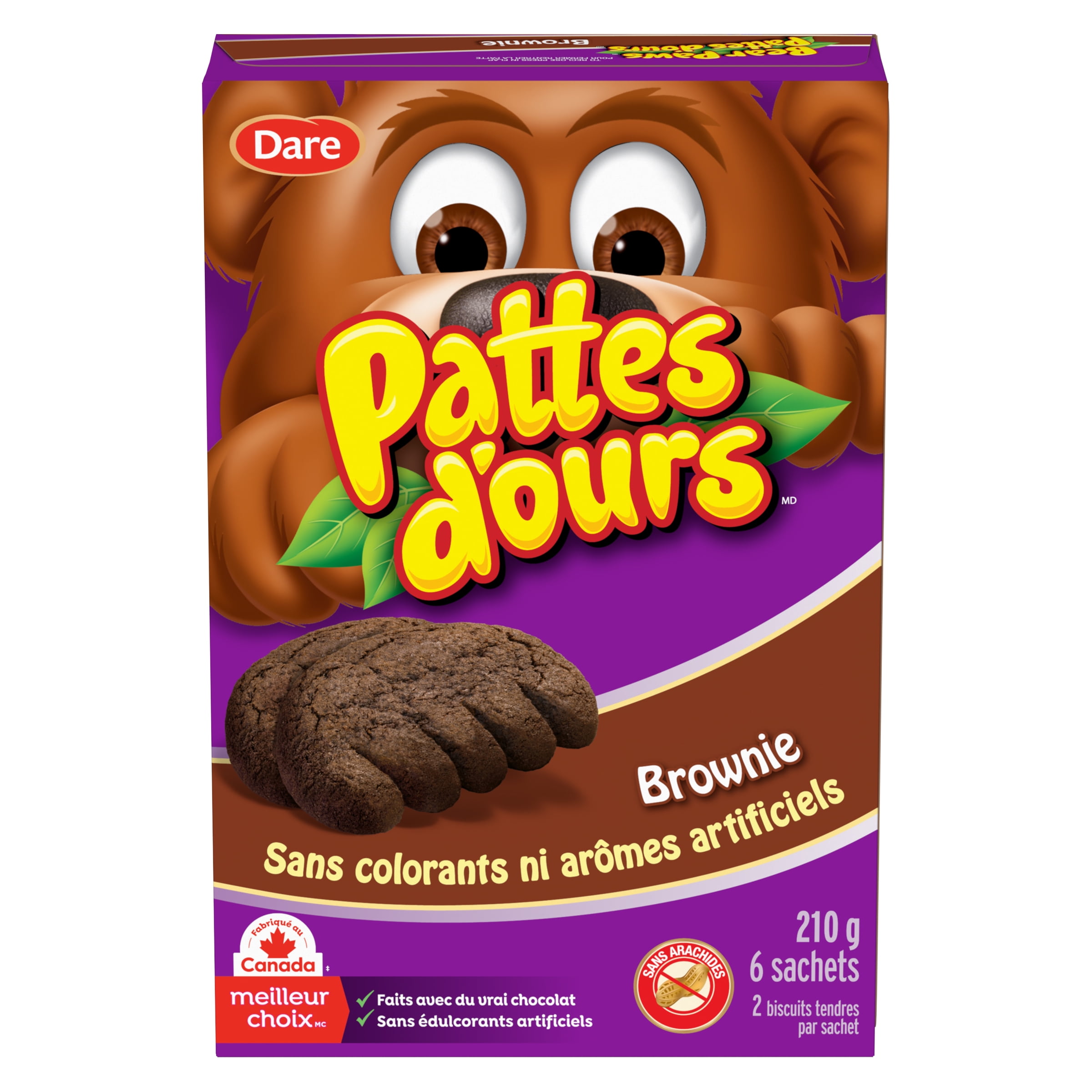Bear Paws Brownie
