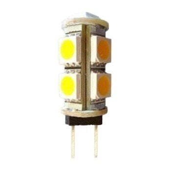 beddengoed vertaler buitenspiegel G4 LED Bulb 12V AC for Landscape Lighting, 9smd 5050, 1.6W, Green Color  (Jc10 Bi-pin 10w Replacement) - Walmart.com