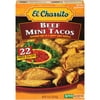 El Charrito™ Beef Mini Tacos 22 ct Box