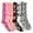 Polkadots (6 Pairs), variant on Angelina Cotton Girls' Knee-High Socks (6 Pairs)
