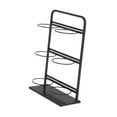 thumbnail image 4 of jinwen Basketball Holder Vertical Ball Rack Multifunction Sturdy Football Stand Storage 3 Layers, 4 of 9