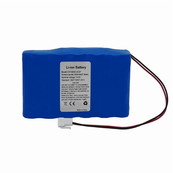 14.8V 6600mAh Replacement Battery for Freedom Par Tri-6 PTJ3012050006 14.8V 6.6AH Stage Lighting Battery