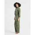 thumbnail image 5 of Sofia by Sofia Vergara Women's and Women's Plus Utility Crop Jacket, Sizes XS-4X, 5 of 5