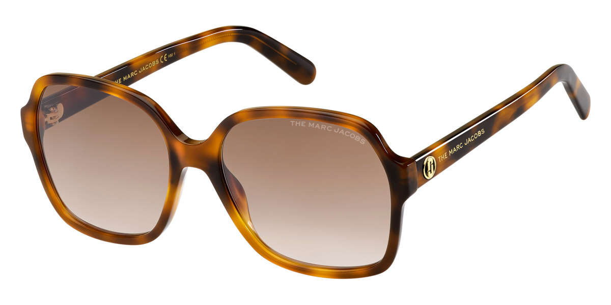 Marc Jacobs スクエアフレムサンクラス MARC349S LHF Marc Jacobs Eyewear Square Frame Sunglasses – Cettire