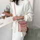 thumbnail image 2 of Sywqhk Bolso Bandolera Para Mujer Cadena De Acrílico Hit Color Bolsos De Hombro De Pu (Rosa) Sywqhk Para estrenar, 2 of 9