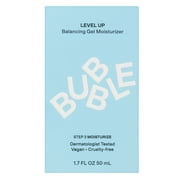 Bubble Skincare Level Up Gel Face Moisturizer, for Normal to Oily Skin, 1.7 fl oz / 50ml
