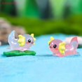 thumbnail image 3 of BDGF 5PCS Axolotl Luminoso Miniaturas Ambystoma Mexicoum Brillo En La Noche Microlandscape Decoración Pescado DIY MX, 3 of 4