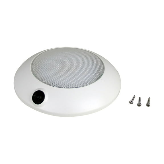 Pactrade Marine Boat RV Car Truck LED Dome Light Warm White Surface Mount 12V