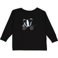 thumbnail image 3 of Inktastic Pocket Badger Boys or Girls Long Sleeve Toddler T-Shirt, 3 of 5