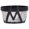 thumbnail image 3 of Coffee Filter Basket,Reusable Coffee Filter Refillable Coffee Pot Filter Basket Coffee Filter Mesh Basket Dependable Performance, 3 of 8