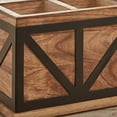 thumbnail image 3 of Split P Urban Farmhouse Modern Wood and Metal Utensil Caddy, 3 of 3