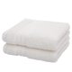 thumbnail image 1 of Leisofter Toallas de Mano de algodón Ultra Gruesas, Suaves y absorbentes para baño (Blanco, Paquete de 2, 14" x 29") - Toallas Multiusos para baño, Gimnasio y SPA con Lazo para Colgar, 1 of 1
