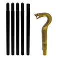 thumbnail image 1 of Esquirla Halloween Snake Cane Snake Head Handle Scepter for Halloween Party Dress up E, 1 of 8