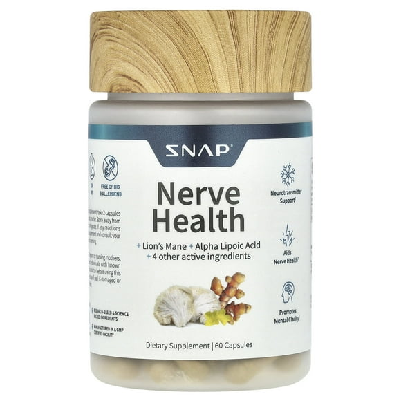Snap supplements Nerve Health 60ct