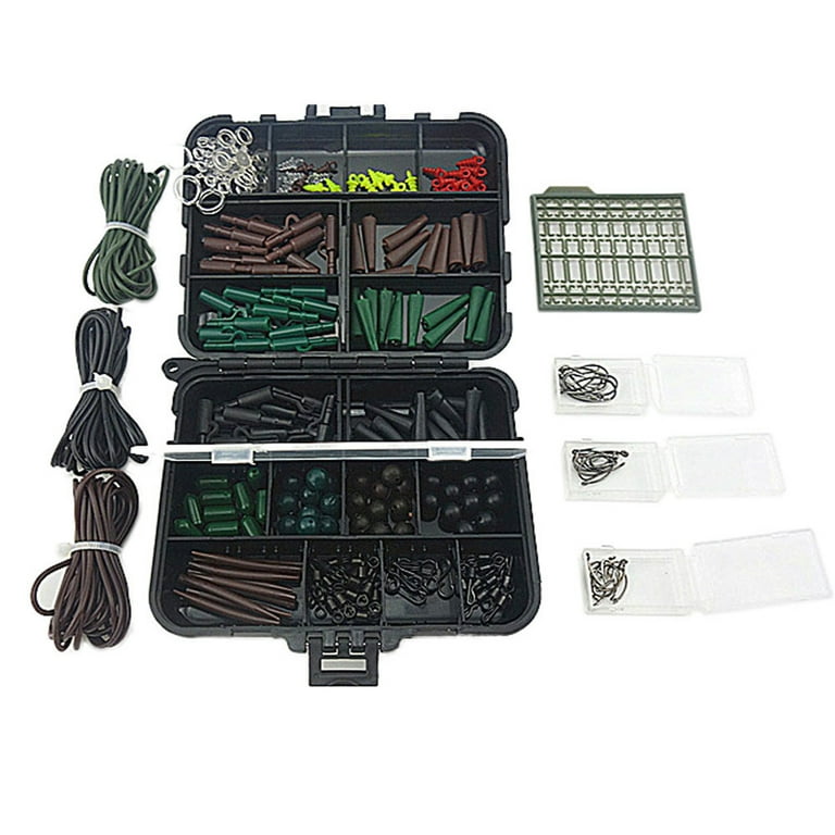 Fnochy Black of Friday Deals 2023 Outdoor Indoor Clearance Assorted Fishing  Accessories Tackle Boxes For Hair Rig Combo Box Stoppers 