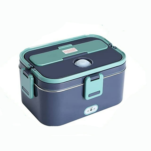 Dual Use Electric Leakproof Heating Lunch Box Insulated Rice Container Diet Lunch Box Portable Food Box Mini Rice Cookers