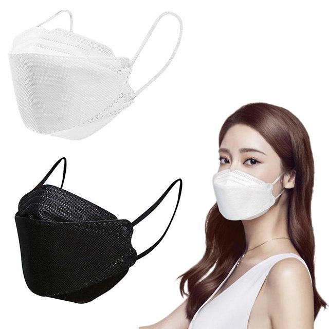 Máscara KF94 Máscara protectora facial para adultos Máscara de seguridad facial Cubierta facial para la boca Máscaras desechables oso de fresa Electrónica