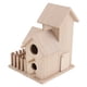 thumbnail image 3 of 2 Piezas Casa de Pájaros Caja de Pájaros Casa de Pájaros de Decoración de Jardín Zulema Casas de pájaros de madera, 3 of 8