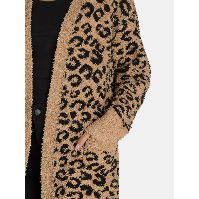 Time and Tru Women s Super Soft Cardigan Size XS XXXL Walmart