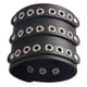 thumbnail image 2 of Pulsera de cuero sintético, regalo vintage para San Valentín, ideal para maridos y parejas. Negro, 2 of 9