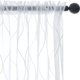 thumbnail image 1 of Cortinas Deconovo 、 cortinas de voile para dormitorio infantil, blancas, 132 cm de ancho x 213 cm de largo, 2 paneles, 1 of 7