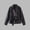 🔥 Black_New, variant on Belted Faux Leather Blazer For Women, Turn Down Collar Solid Long Sleeve Zip Front Fashion Outer Jacket, Structured Versatile Outer Layer For Winter Daily Office Street Styling Sky Blue XXL