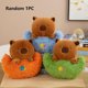 thumbnail image 3 of 20-25cm Cross-dressing Capybara Plush Toy Soft Stuffed Simulation Animals Cute Doll Cartoon Cute Home Decoration For Girls Gift, 3 of 5