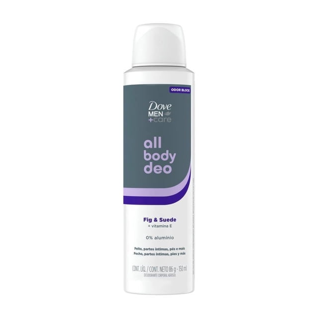 Desodorante Dove Men+Care All Body Deo Aerosol Fig & Suede